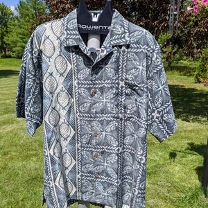 Casual tropic shirt with costal collar